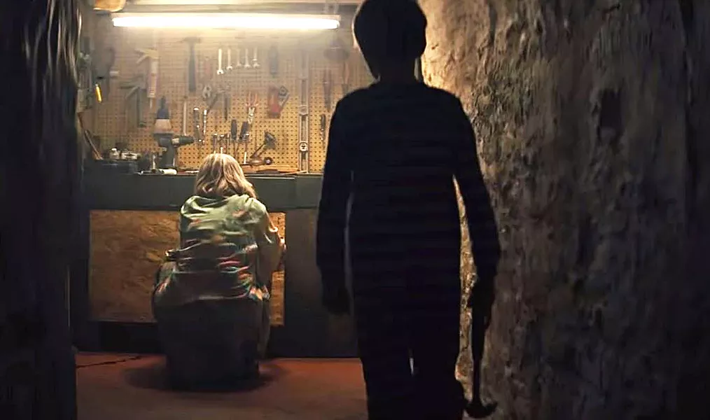 CREEP SHOW A mother (Taylor Schilling) grows concerned by her son's (Jackson Robert Scott) behavior, in Prodigy. - PHOTO COURTESY OF ORION PICTURES