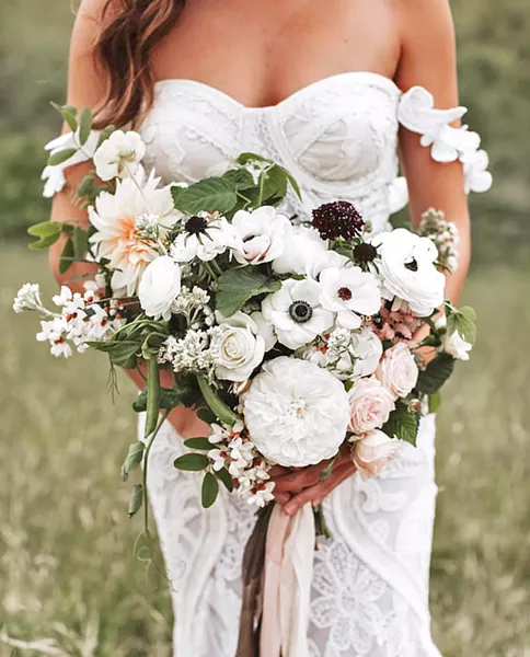 GENESIS Before starting Eden Floral, Rachael Manuele's friends, as well as friends of her friends, would ask her to design flower arrangements for their weddings. - PHOTOS COURTESY OF ALEXANDRA WALLACE