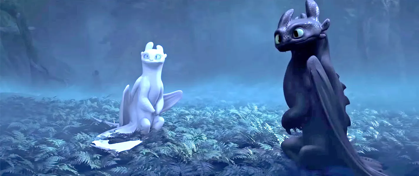 A WORTHY THREEQUEL Toothless the Night Fury dragon learns there are others of his kind, in the poignant and worthwhile How to Train Your Dragon: The Hidden World. - PHOTO COURTESY OF DREAMWORKS ANIMATION