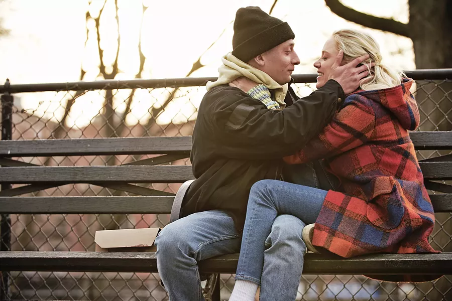 FALLING IN LOVE A budding romance gets serious, fast, when Elliot (Jeremy Allen White) reveals to Mia (Maika Monroe) that he's been recently diagnosed with cancer, in After Everything. - PHOTOS COURTESY OF HANNAH MARKS