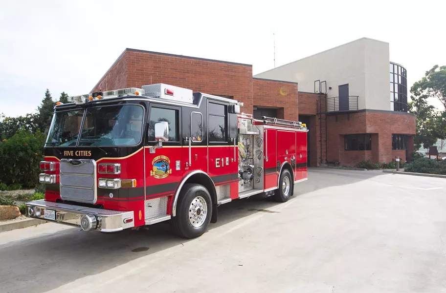 PROTECTING FIRE Arroyo Grande will continue its discussions on whether to stay in its joint agreement with the Five Cities Fire Authority. - PHOTO BY JAYSON MELLOM