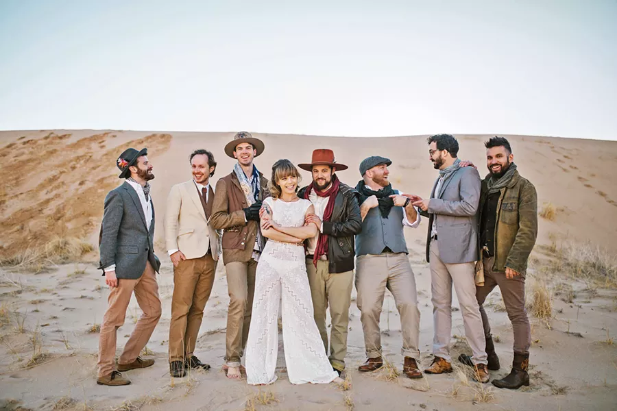 TEAM-UP With a horn section, The Dustbowl Revival will mix covers from The Band with their originals at the Fremont on March 20. - PHOTO COURTESY OF DUSTBOWL REVIVAL