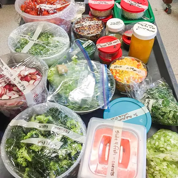 PREP KITCHEN The Wellness Kitchen provides gluten- and dairy-free meals to its members, some of whom have restricted diets, chronic diseases, or cancer. - PHOTO COURTESY OF THE WELLNESS KITCHEN