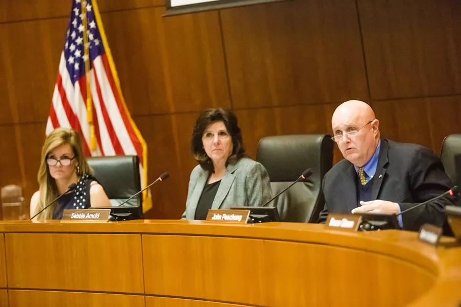 NEW FEES The SLO County Board of Supervisors raised the fees charged to developers of market-rate homes on March 13 in order to boost the county's low-income housing coffers. - FILE PHOTO BY JAYSON MELLOM