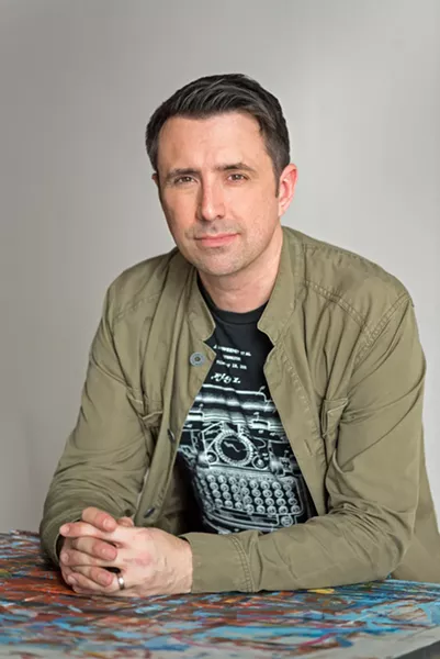 BEST-SELLING AUTHOR Jarrett Krosoczka's young adult graphic novel memoir, Hey, Kiddo, is a 2019 National Book Award finalist and the 2019 Book to Action selection for the San Luis Obispo Public Libraries. - PHOTO COURTESY OF DEREK FOWLES