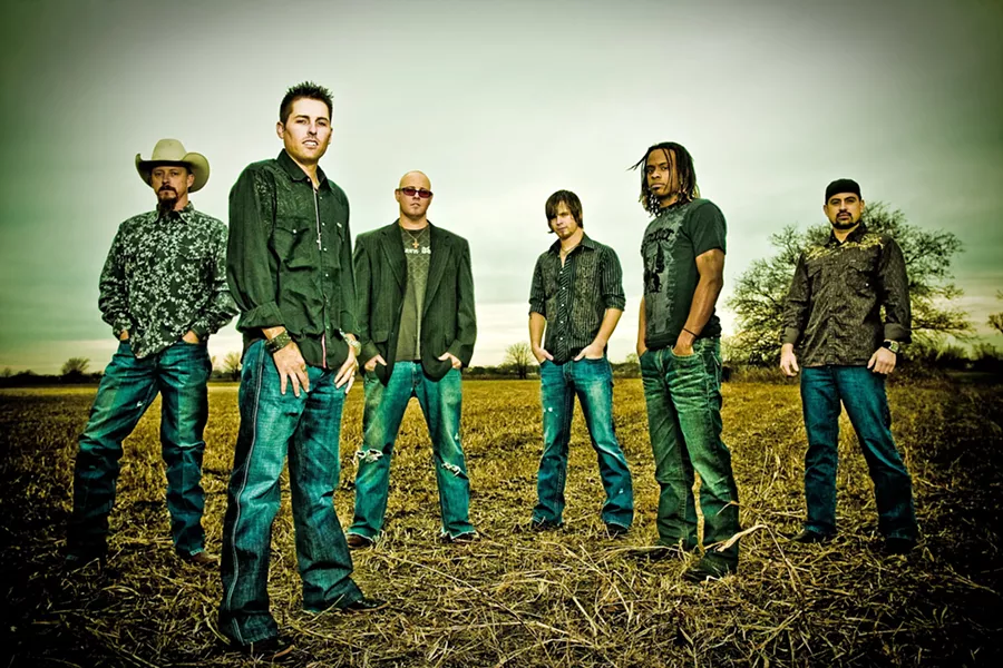 TEXAS RUFFIAN The Casey Donahew Band plays after the Cal Poly Rodeo on April 13, in the Alex G. Spanos Stadium. - PHOTO COURTESY OF THE CASEY DONAHEW BAND