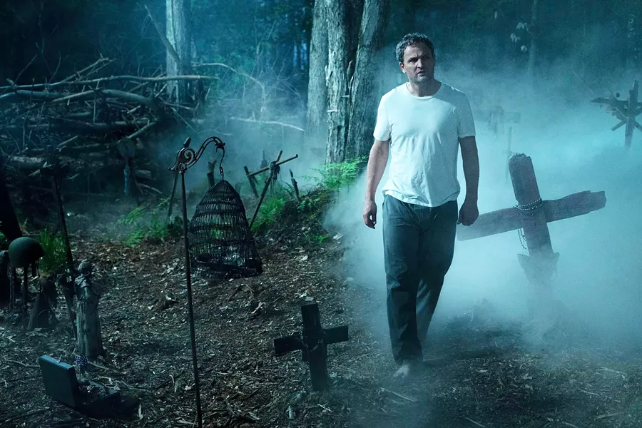 WHAT LIES BEYOND Louis (Jason Clarke) doesn't believe in an afterlife but soon finds out his beliefs are irrelevant to the strange goings on in the woods behind his new home. - PHOTOS COURTESY OF ALPHAVILLE FILMS