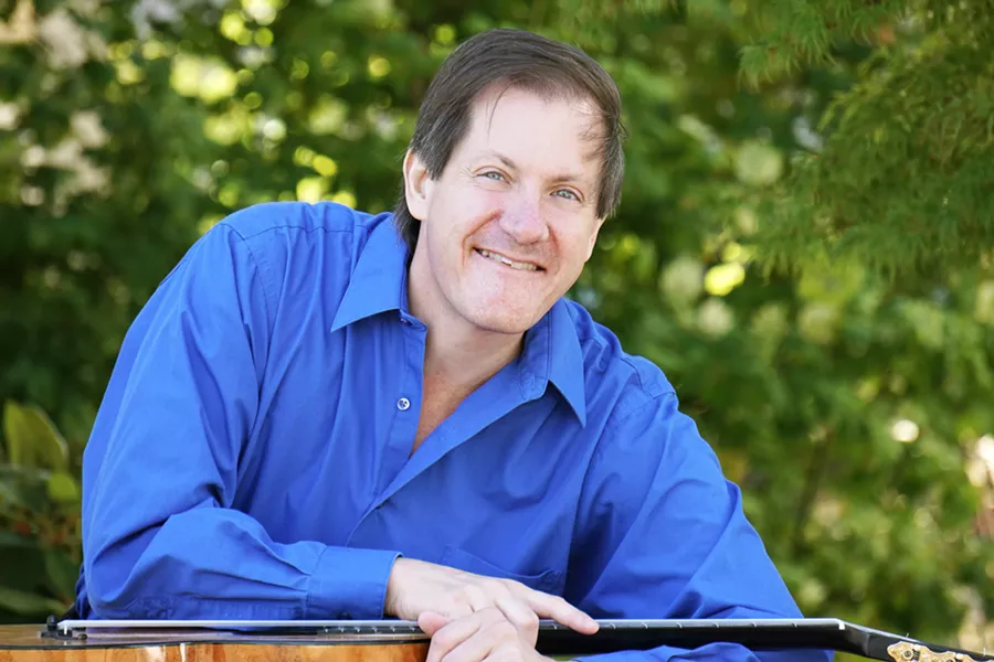 CLASSICAL CROSSOVER David Rogers, lead guitarist with the Terra Nova Consort, plays a solo show at The Porch on April 19. - PHOTO COURTESY OF CHRISTOPHER BRISCOE