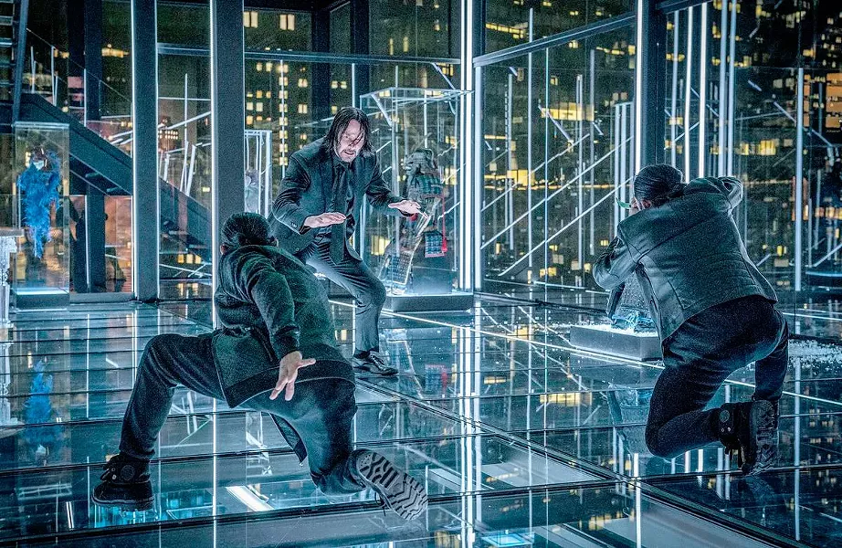 HAND-TO-HAND Assassin John Wick (Keanu Reeves) takes on all comers, in the relentless action film John Wick: Chapter 3—Parabellum. - PHOTO COURTESY OF SUMMIT ENTERTAINMENT