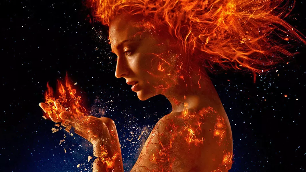 BURN, BABY, BURN In the new X-Men film, Dark Phoenix, Jean Grey (Sophie Turner) develops overwhelming powers that threaten humanity. - PHOTO COURTESY OF 20TH CENTURY FOX FILM CORPORATION
