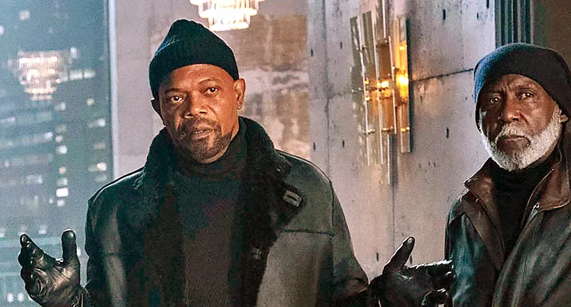 DINOSAURS John Shaft II (Samuel L. Jackson) and John Shaft I (Richard Roundtree) team up to search for a killer, in the regressive and unnecessary Shaft. - PHOTO COURTESY OF DAVIS ENTERTAINMENT