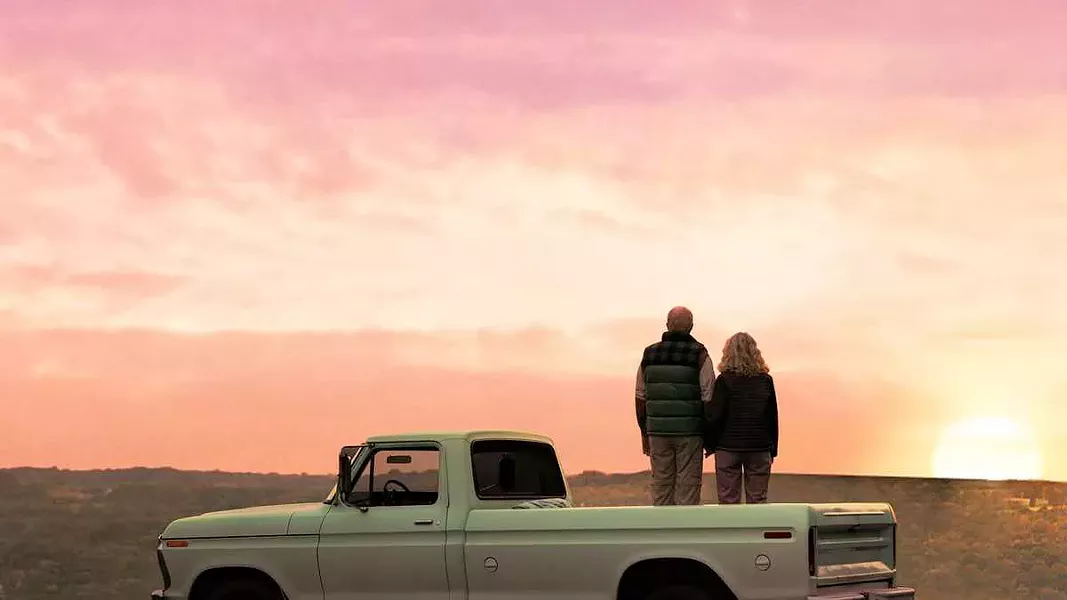 LOVE AND STUFF A survivalist (John Lithgow) and a shopaholic (Blyth Danner) find love, in The Tomorrow Man. - PHOTO COURTESY OF SYMBOLIC EXCHANGE