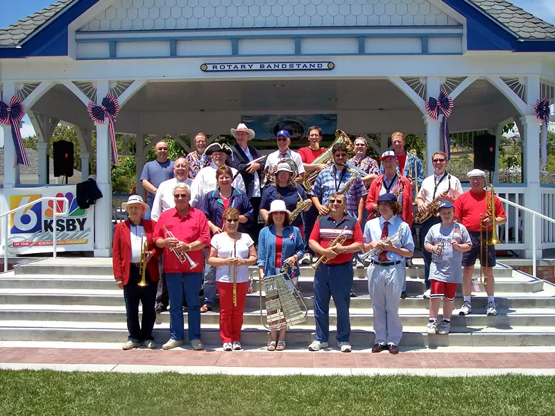 SOUSA CLASSICS! The Village Band will play classic patriotic music on July 4, from the Rotary Bandstand in Arroyo Grande's village. - PHOTO COURTESY OF THE VILLAGE BAND