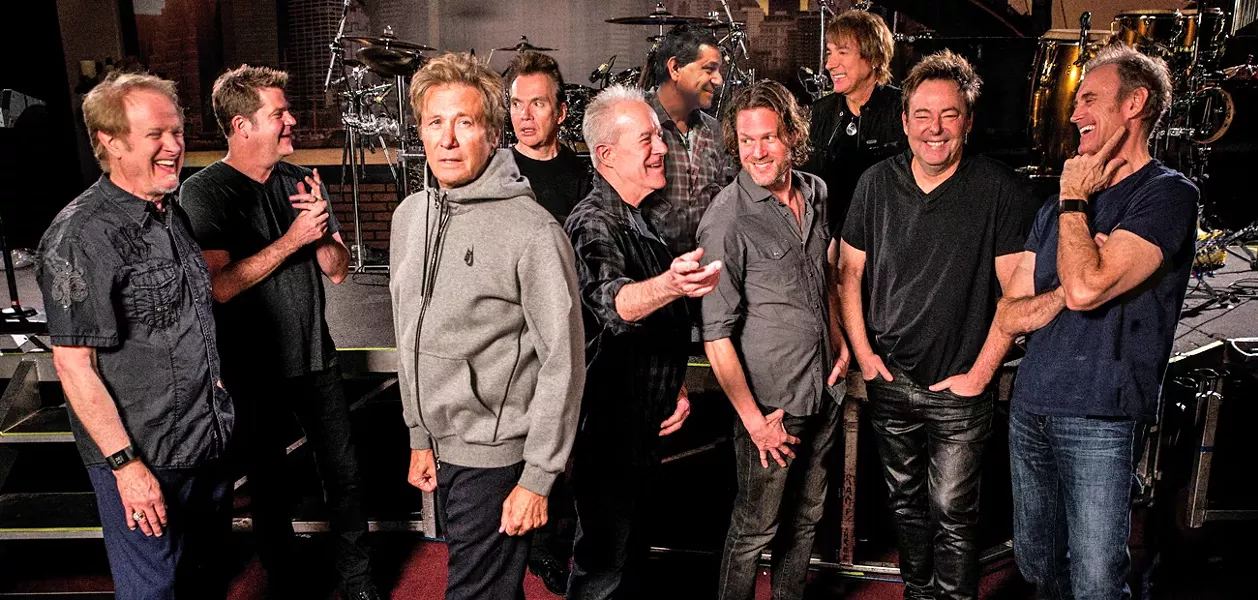 ROCK, HORNS, AND HITS Legendary rock band Chicago plays the Vina Robles Amphitheatre on July 24. - PHOTO COURTESY OF CHIGACO