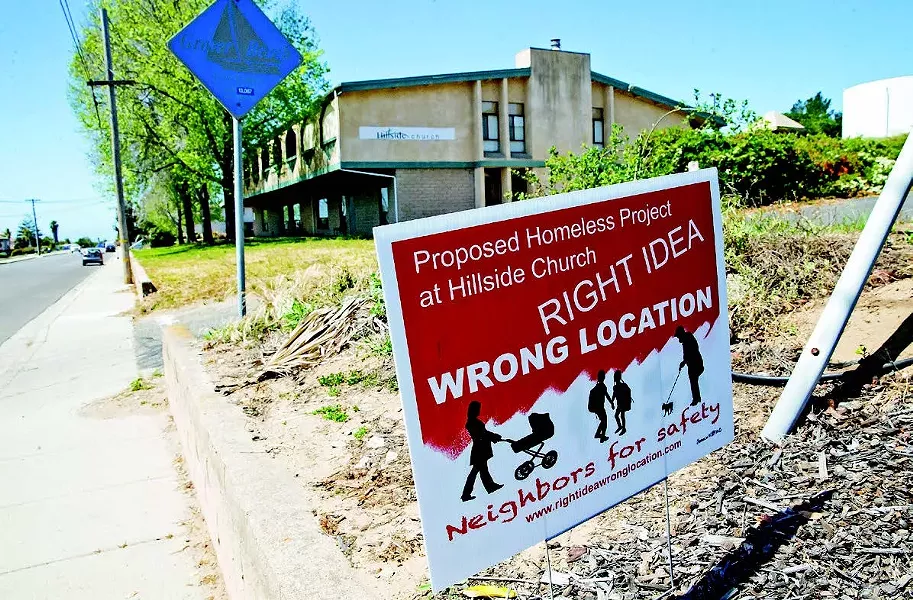 NO STRINGS ATTACHED At a meeting on Aug. 13, the SLO County Board of Supervisors voted unanimously to ensure that grant funding associated with a housing and shelter project is not tied to any particular property. - FILE PHOTO BY JAYSON MELLOM