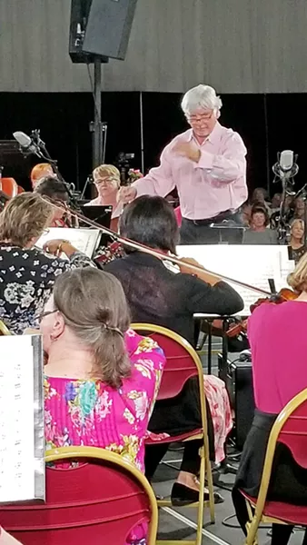 HAILING FROM HOLLYWOOD Orchestra Novo celebrates Michael Nowak's 40 years of Hollywood music producing and plays with the fifth annual Pops ON! concert at the Alex Madonna Expo Center on Sept. 1. - PHOTO COURTESY OF ORCHESTRA NOVO