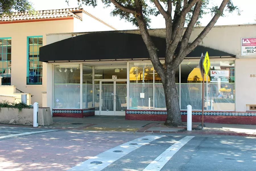 SHUTTERED SLO Bike and Run threw in the towel in August after about six years in its location at 883 Marsh St., a shop that now sits vacant. - PHOTO BY KASEY BUBNASH