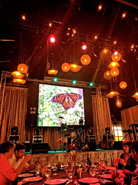 BUTTERFLY BALL SLO Brew Rock hosted the Wild & Scenic Film Festival's first annual Butterfly Ball, which highlighted the threats to monarch butterfly populations. - PHOTO BY MALEA MARTIN