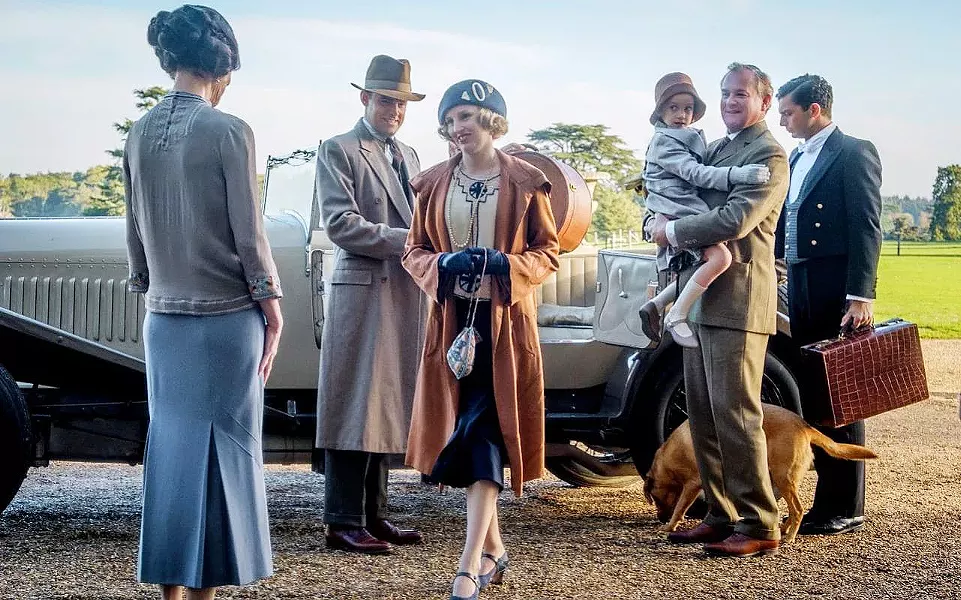 HIGH SOCIETY Rich people and their servants get the big-screen treatment in Downton Abbey, based on the TV series of the same name. - PHOTO COURTESY OF CARNIVAL FILM & TELEVISION