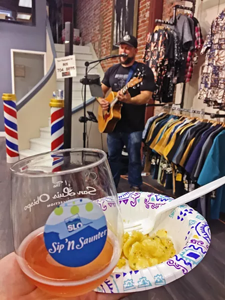 WHOLE EXPERIENCE A visit to The Ritual not only came with a hard cider and food pairing, it also had musical entertainment. - PHOTO BY KAREN GARCIA