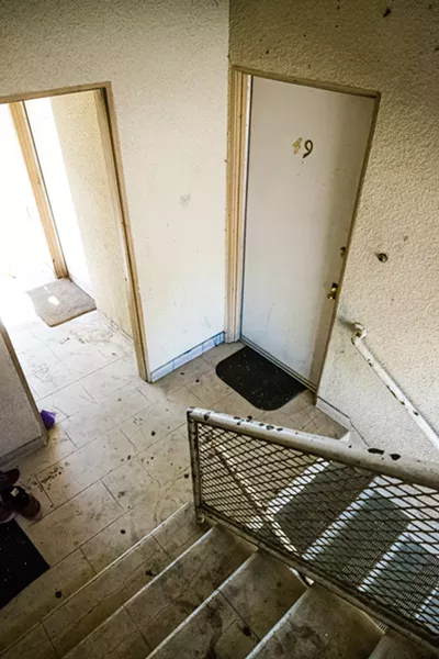 NEXT STEPS As Grand View tenants to prepare to leave the slum-like conditions of the apartment complex, the city of Paso Robles continues to work towards short- and long-term housing solutions for them. - FILE PHOTO BY JAYSON MELLOM