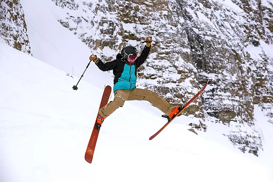GO BIG! Get your stock on with another skiing and snowboarding adventure when Warren Miller's Timeless comes to the Fremont Theater on Dec. 4. - PHOTO COURTESY OF WARREN MILLER ENTERTAINMENT
