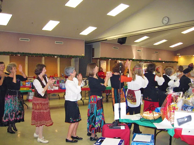 HOLIDAY SPIRIT A variety of community dance and music groups perform throughout the Needs 'N Wishes fundraiser. - PHOTOS COURTESY OF RICHARD MARGETSON