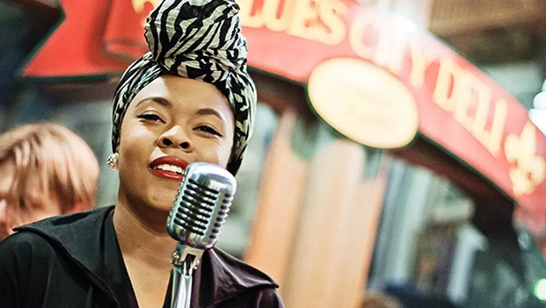 OLD SCHOOL COOL Nikki Hill delivers her cowpunk and garage blues inflected roots rock to The Siren on Dec. 10. - PHOTO COURTESY OF NIKKI HILL