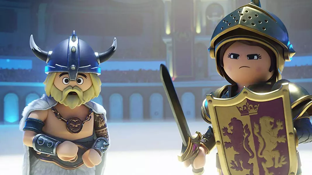 TOYS ALIVE Toys from the Playmobil come alive in an animated adventure, in Playmobil: The Movie. - PHOTO COURTESY OF DMG ENTERTAINMENT