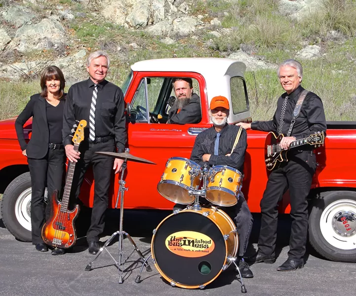 ROCK 'N' SOUL Celebrate New Year's Eve with Unfinished Business at the Embassy Suites in SLO on Tuesday, Dec. 31. - PHOTO COURTESY OF UNFINISHED BUSINESS