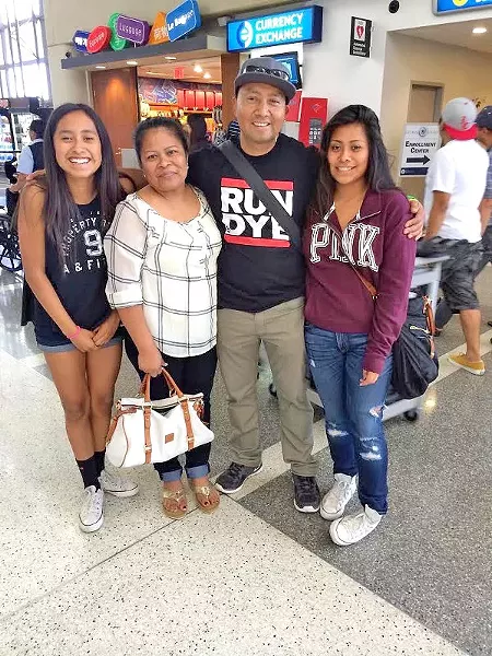 TIME APART From left to right: Grecia, Neofita, Carlos, and Susan. A local Grover Beach family grapples with life after having both their parents deported to Mexico. - FILE PHOTO COURTESY OF SUSAN VALERIO