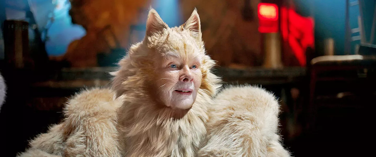 HEY JUDI Judi Dench stars as Old Deuteronomy, in director Tom Hooper's adaptation of the classic Andrew Lloyd Webber musical, Cats. - PHOTO COURTESY OF UNIVERSAL PICTURES
