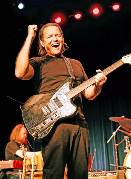 BLUES SHREDDER Tommy Castro and the Painkillers play a SLO Blues Society show at the SLO Vets' Hall on Jan. 11. - PHOTO COURTESY OF JAYSON CARPENTER