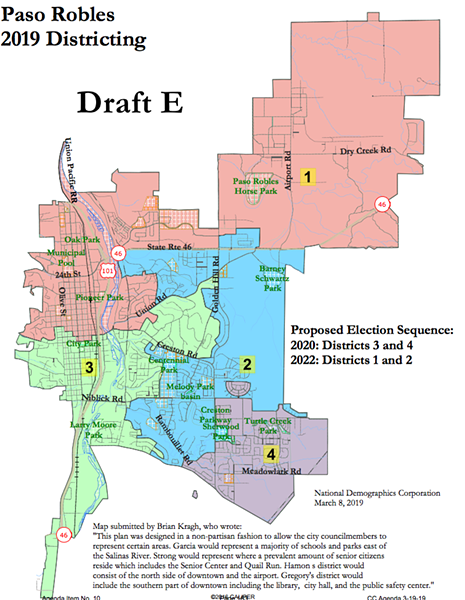 TAKING A STAND The city of Paso Robles could be the first local city to change back to at-large district elections, but the City Council said it needs more information. - PHOTO COURTESY OF THE PASO ROBLES CITY COUNCIL