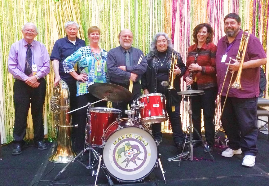 HOT SWINGING JAZZ The Midnight Rose Jazz Band plays the Pismo Vets Hall on Jan. 26, as part of the Basin Street Regulars hot jazz series. - PHOTO COURTESY OF THE MIDNIGHT ROSE JAZZ BAND