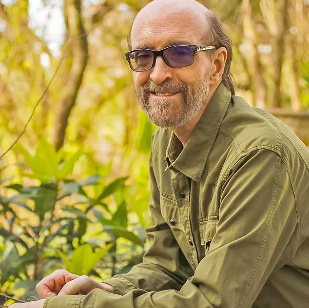 PAINTING WITH PIANO New Age pianist George Winston comes to Cal Poly's Spanos Theatre in support of his new album, Restless Wind, on Feb. 1. - PHOTO COURTESY OF TODD V. WOLFSON