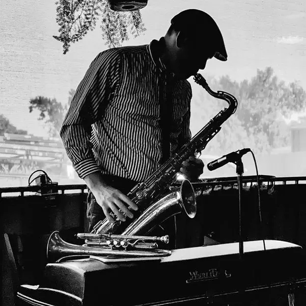 GALACTIC FIELD JAZZ Sun-1 x The Moon Bird plays A-Town's Raconteur Room on Feb. 9. - PHOTO COURTESY OF SUN-1 X THE MOON BIRD