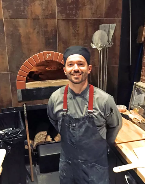 CALI TALENT Executive Chef James Anderson elevates Brasserie SLO. The California native, who worked his way to the top from age 15, is glad to be part of the SLO community. - PHOTOS BY BETH GIUFFRE