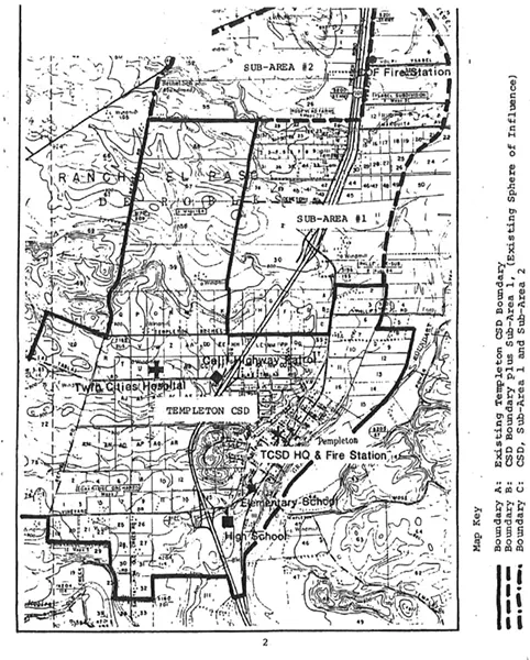 LOCAL CONTROL Templeton will consider transitioning from a town to a city, but its sales and transient occupancy taxes may not be enough to make the switch. - IMAGE COURTESY OF TEMPLETON COMMUNITY SERVICES DISTRICT