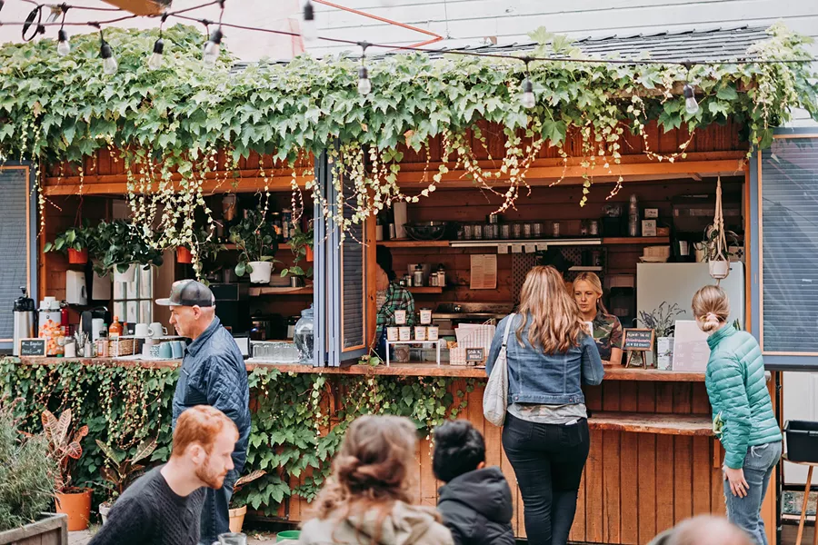 SAY HOWDY The Hidden Kitchen is the kind of place where you walk up and order, sit down and chill—with probably the friendliest vibe around Cambria. - PHOTO COURTESY OF THE HIDDEN KITCHEN