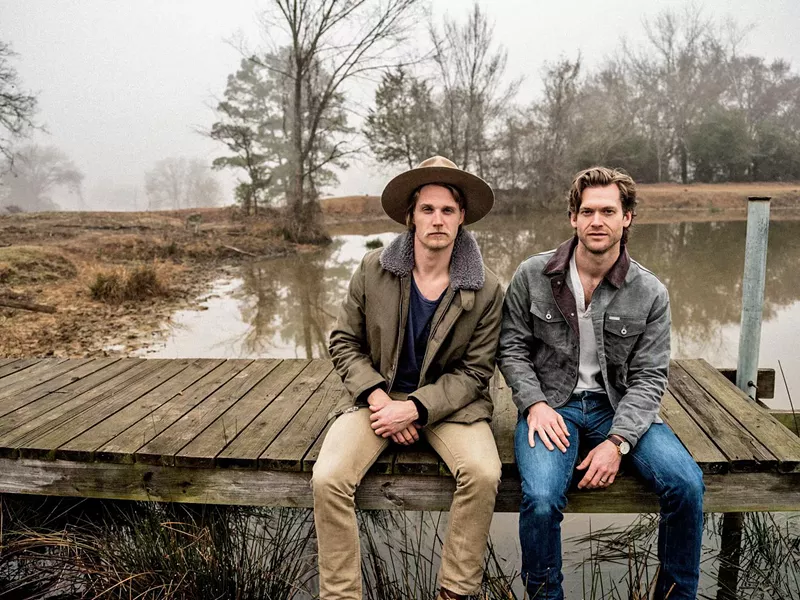 BROTHERS BY OTHER MOTHERS Zach Chance and Jonathan Clay of Jamestown Revival play BarrelHouse Brewing on March 7. - PHOTO COURTESY OF JAMESTOWN REVIVAL