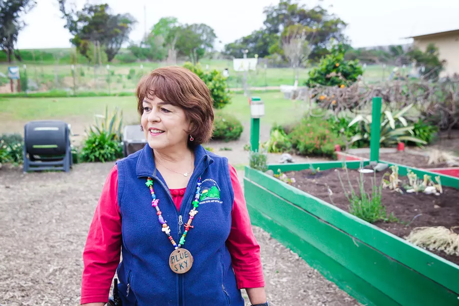 LOCAL EFFORTS Celeste Royer is the director of Environmental Education for the SLO County Office of Education and has been the program director for Rancho El Chorro for 31 years. - PHOTO BY JAYSON MELLOM
