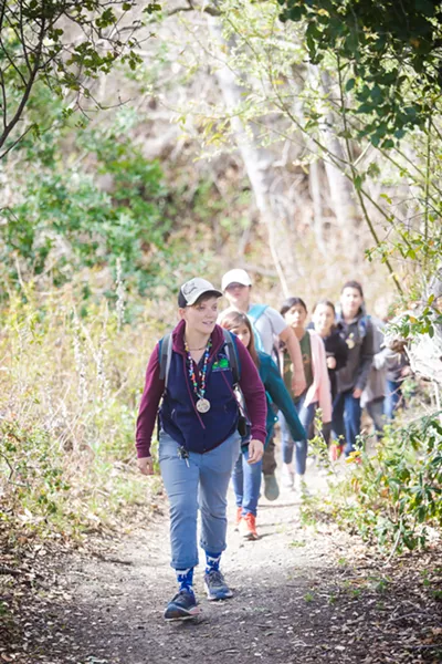 OUT IN NATURE Originally from Colorado, Norma Elliot moved to San Luis Obispo to be a naturalist for Rancho El Chorro Outdoor School. - PHOTO BY JAYSON MELLOM