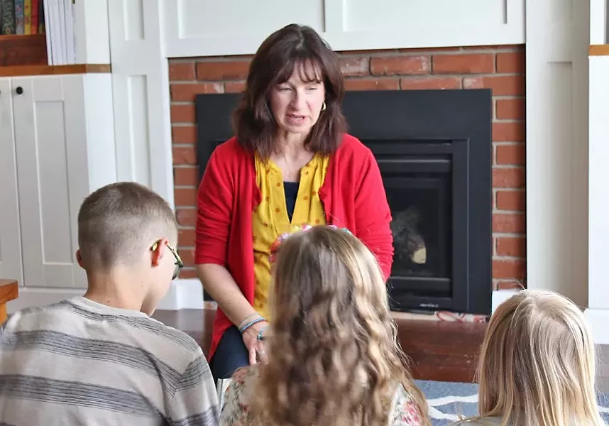 TOUGH TALKS Local preschool teacher Mona Smith created a guide to help parents navigate how to talk to their children about the current pandemic. - PHOTO COURTESY OF MICHAEL SMITH