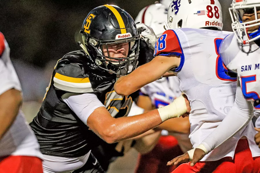 COMMITTED In June incoming SLO High School senior Thomas Cole committed to play football at UCLA. For some other high school athletes, COVID-related delays and cancellations could impact their chances at college sports. - PHOTO COURTESY KELLI COLE