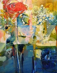 JACOB’S LADDER: - ARTWORK BY DREW DAVIS, COURTESY OF STUDIOS ON THE PARK