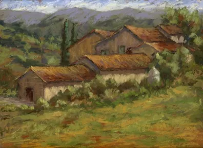 PROVENCE FARMHOUSE : - IMAGE BY TRICIA REICHERT