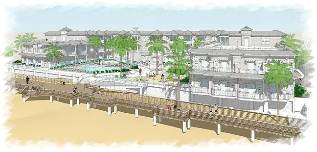 THE BATTLE OF BEACHWALK: After facing an appeal from the California Coastal Commission and a lawsuit from concerned residents, plans to build a large hotel and resort in Pismo Beach are moving toward construction. - IMAGE COURTESY OF THE CALIFORNIA COASTAL COMISSION