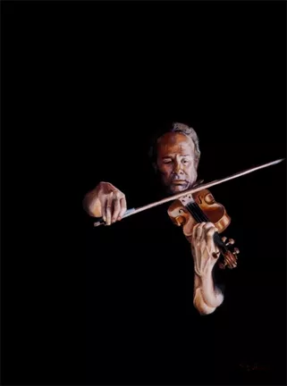 VIOLINIST 1: - ARTWORK BY KATHRYN JACOBI