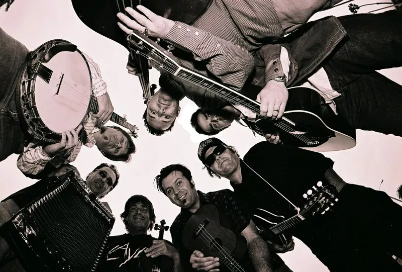 WEIRD CIRCLE : Whiskey Chimp takes bluegrass and then twists and turns it into some totally freakin’ good other thing. See for yourself on May 31 at Monteleone’s Rock. - PHOTO COURTESY OF WHISKEY CHIMP
